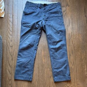 Visvim Navy Blue Pants